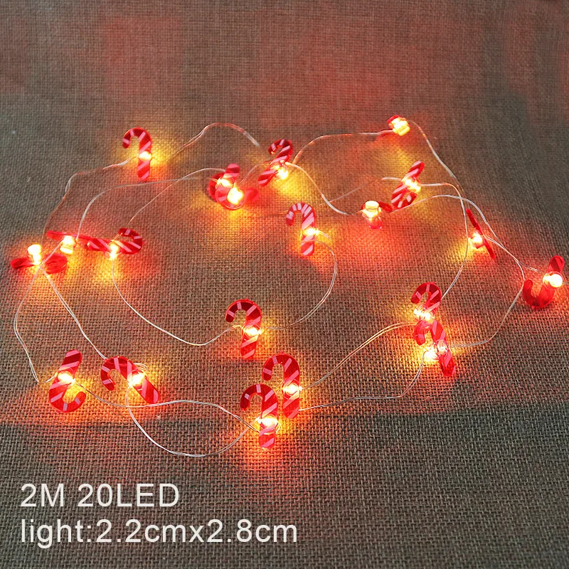 

Рождественская гирлянда Feimefeiyou 2м 20LED теплый белый