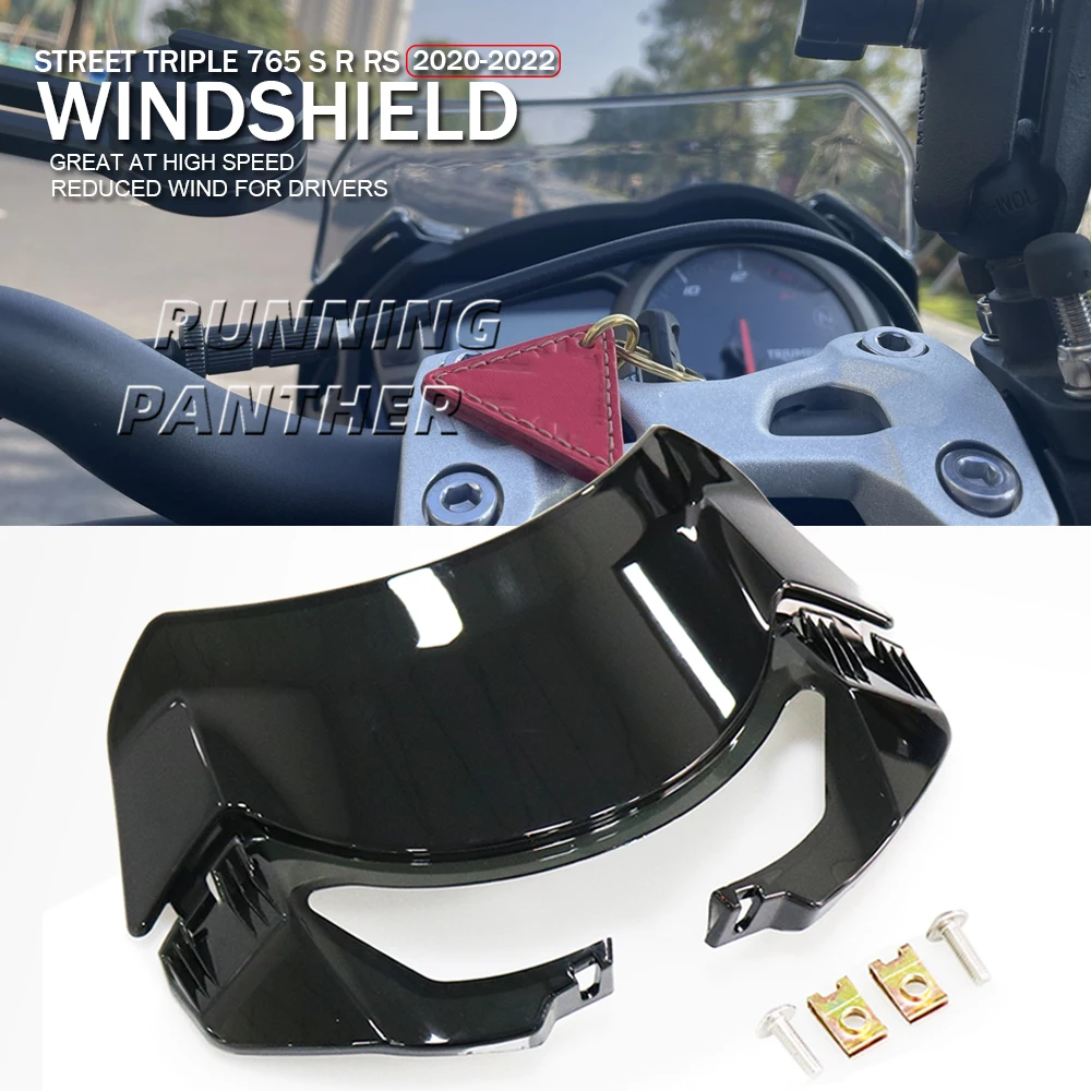 

Экран ветрового стекла для мотоцикла 2020-2022, экран ветрового стекла для улиц Triple S660 S 660 765 S RS R 765RS 765R 765 S