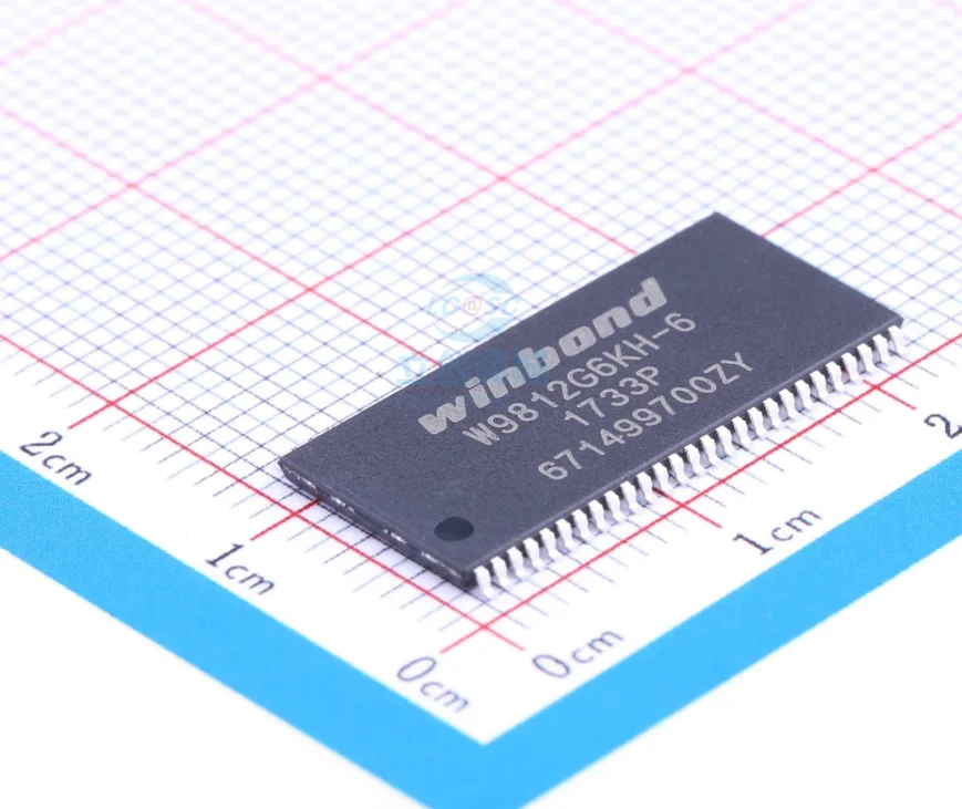 

100% W9812G6KH-6 Package TSOPII-54 New Original Genuine Synchronous Dynamic Random Access Memory (SDRAM) IC Chip