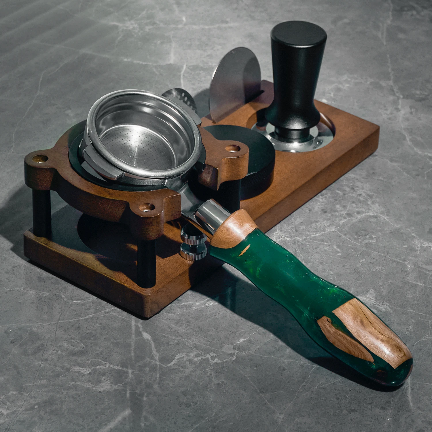 Бездонный портафильтр BANLEE из смолы для эспрессо бездонный с полой резьбой и