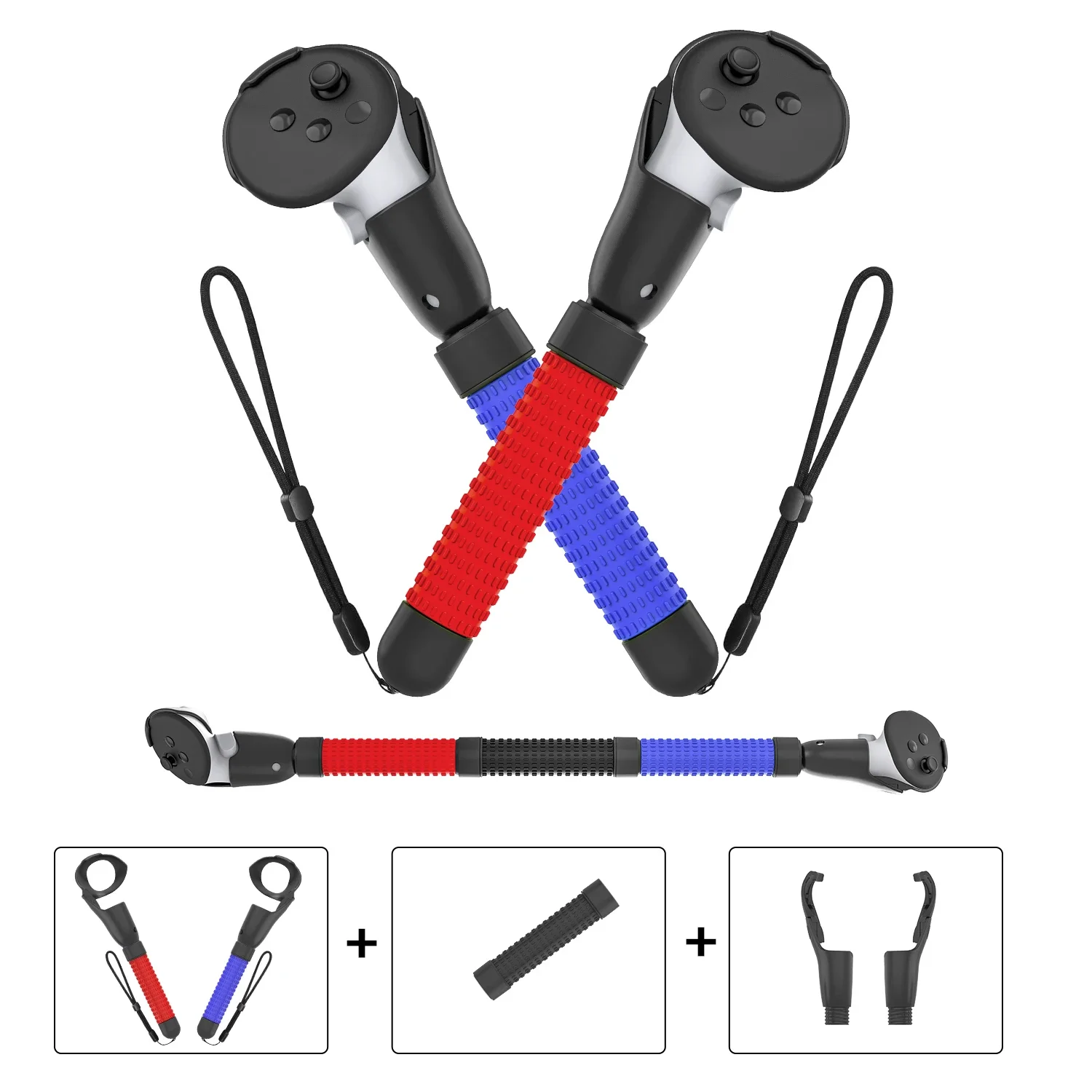 Палка VR меч аксессуары для тенниса и гольфа Meta Oculus Quest 2 3 удлиненный контроллер