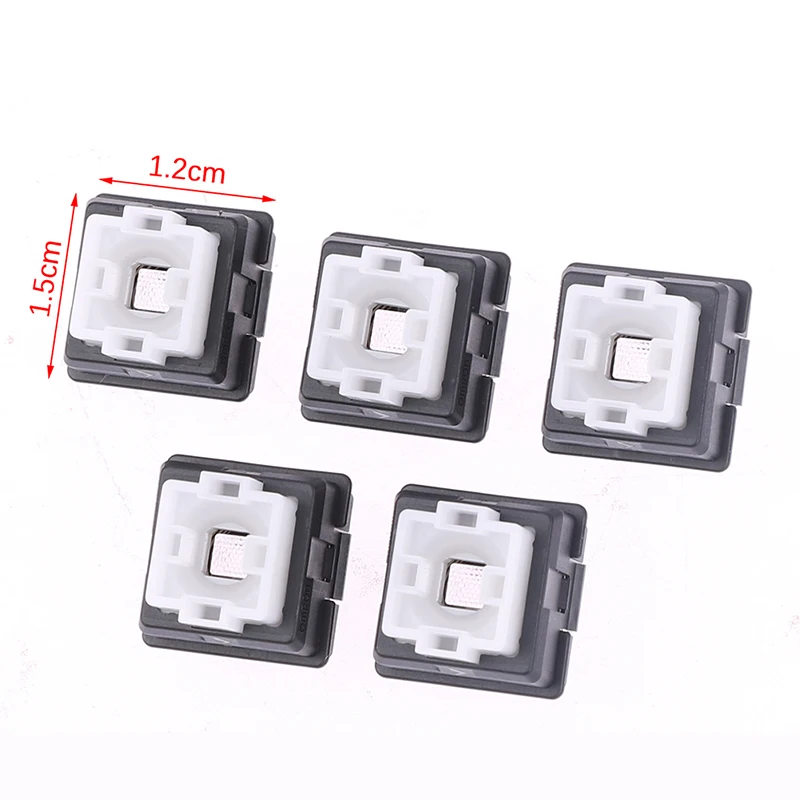 

5Pcs Plastic Romer-G Switch Mechanical Keyboard Shaft Change Shaft Black For Logitech G310 G413 G512 G613 G810 G910