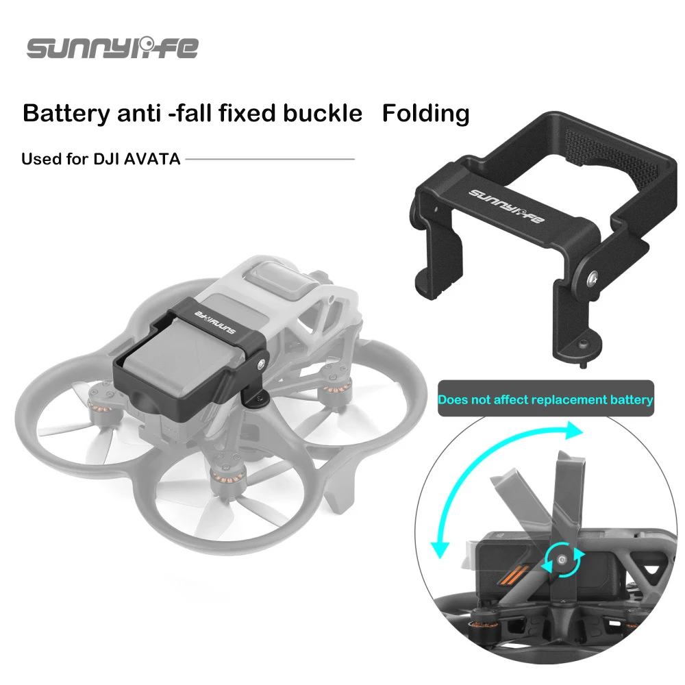 

for DJI Avata Battery Anti-Tripping Folding Reinforcement Lock Anti-Loosening Shedding Buckle Accessory for DJI Avata