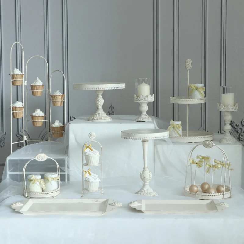 

Wedding Dessert Cake Stand Candy Bar Pastry Tools Design Bakery White Muffin Cupcake Stand Forma De Bolo Kitchen Gadget Sets