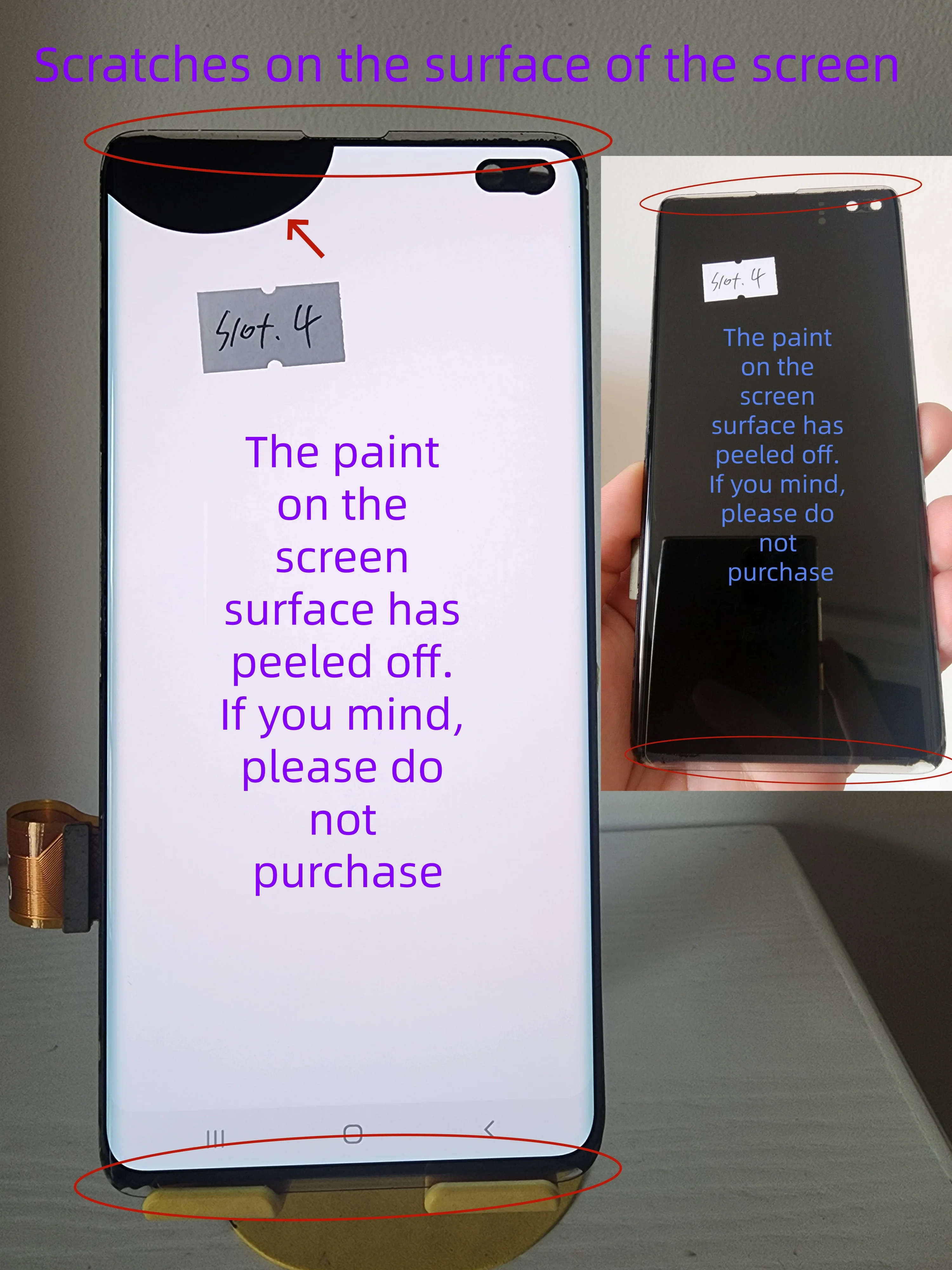 Фото 6,4-дюймовый AMOLED-дисплей для Samsung Galaxy S10+ S10 Plus SM-G975 G975F/DS G975U, сенсорный экран в сборе, замена дисплея №4