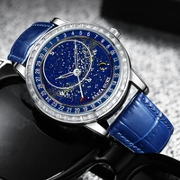 luxury luminous rotating gypsophila dial w diamond automatic watch for men tourbillon mechanical mens watches montre homme 2022