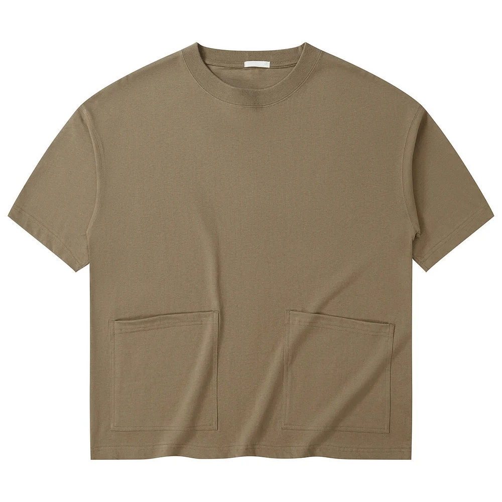 Oversize Heavyweight T-shirt 230g Cotton Loose Wide Shoulder