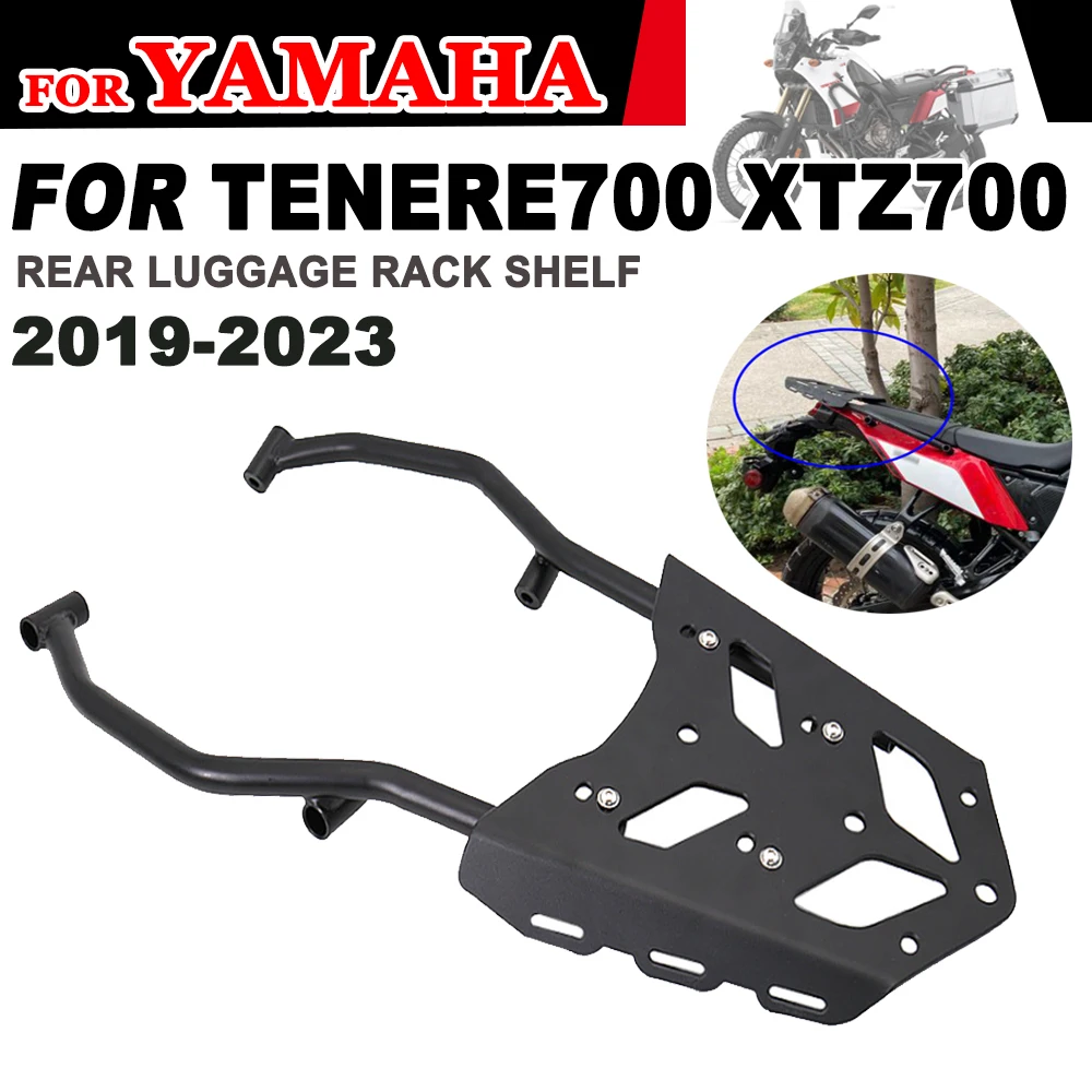 2022 Tenere 700 Motorcycle Accessories Rear Luggage Rack Cargo Rack Shelf Support Bracket for Yamaha Tenere700 XTZ700 2019- 2023 enlarge