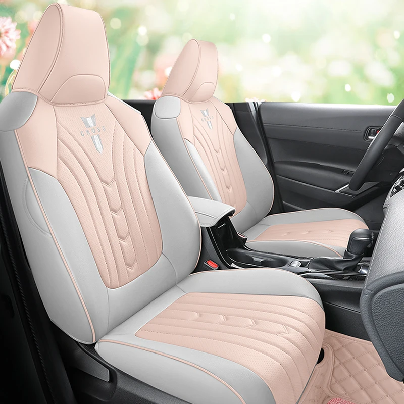 

Полное покрытие, качественная искусственная кожа, чехол для автомобильного сиденья, специальный заказ для Toyota Corolla Cross 2021to2023