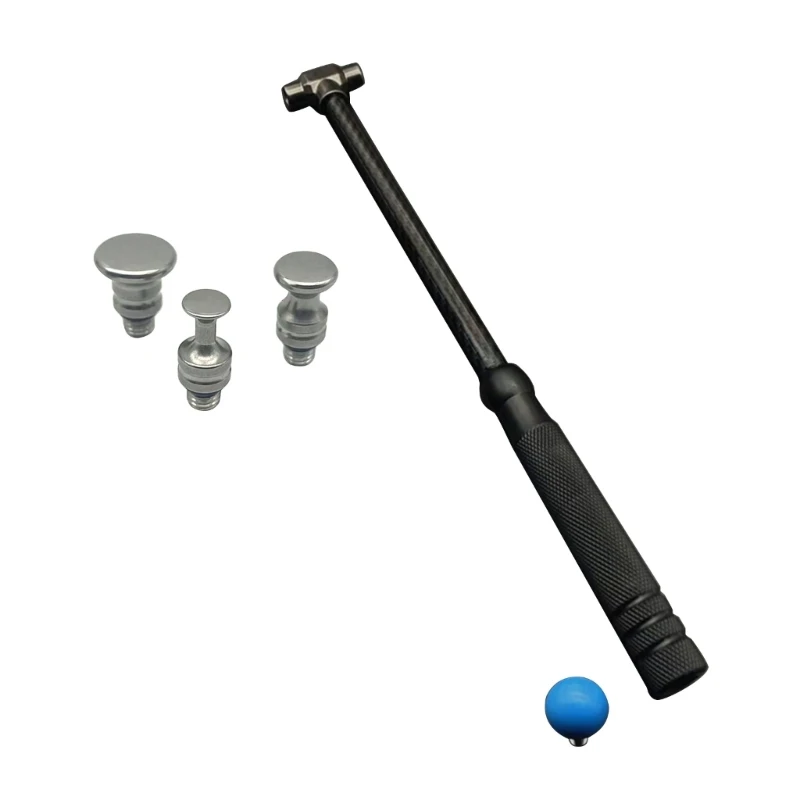 

Инструменты для удаления вмятин без покраски кузова автомобиля, нескользящий молоток для вмятин с наконечниками, инструменты для