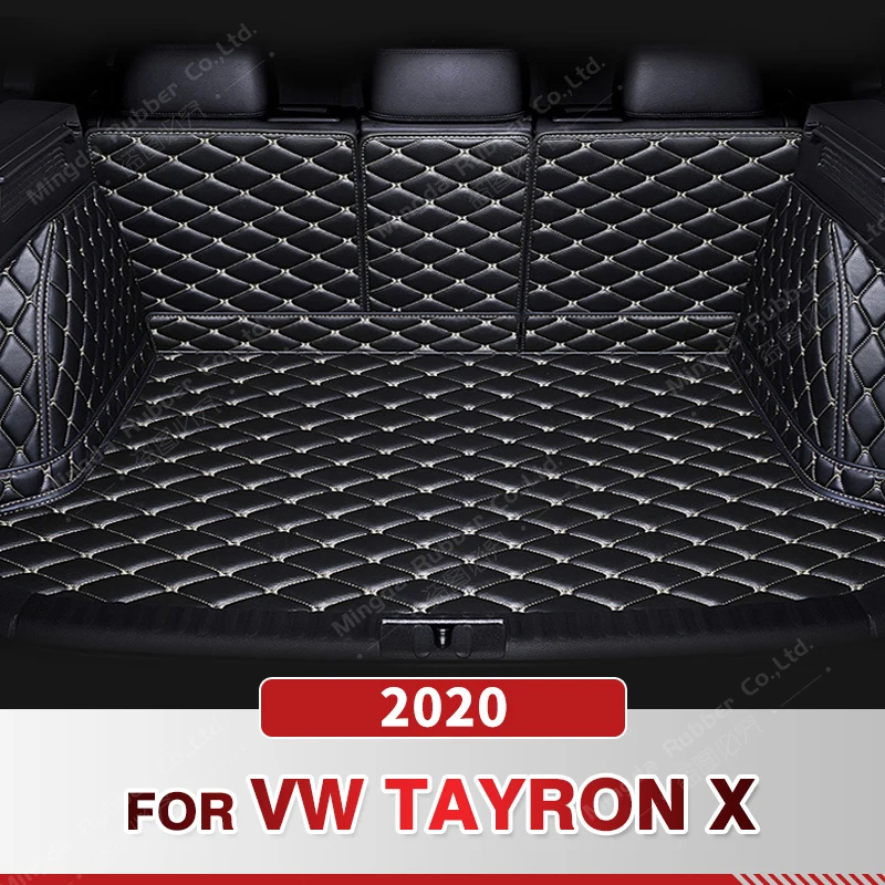 Автомобильный коврик для багажника с полным покрытием для VOLKSWAGEN VW Tayron x 2020, автомобильная Накладка для багажника, подкладка для груза, защитные аксессуары для интерьера
