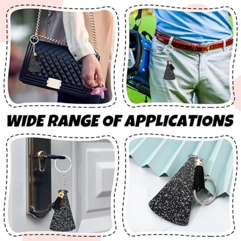 40 шт. акриловые брелки-мегафон Cheer с кисточкой подарок команды поддержки