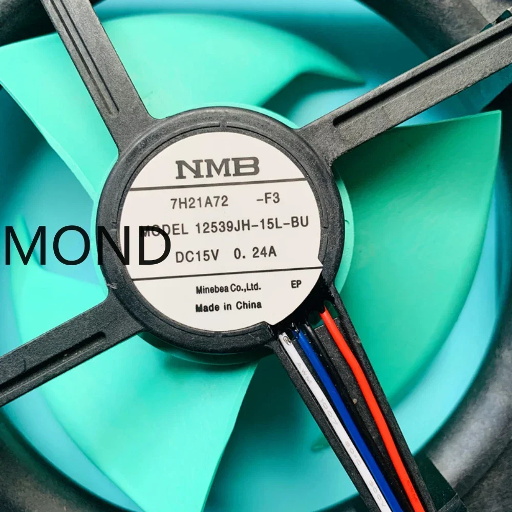 12539JH-15L-BU Вентилятор охлаждения холодильника NMB NMB-MAT для Haier Panasonic Meiji DC15V 0.24A 12 см