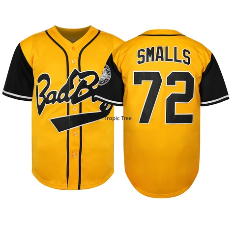 Biggie Smalls Бейсбольная Футболка 72 Badboy, бейсбольная Футболка BG, Мужская футболка, одежда для косплея, размер США - изображение