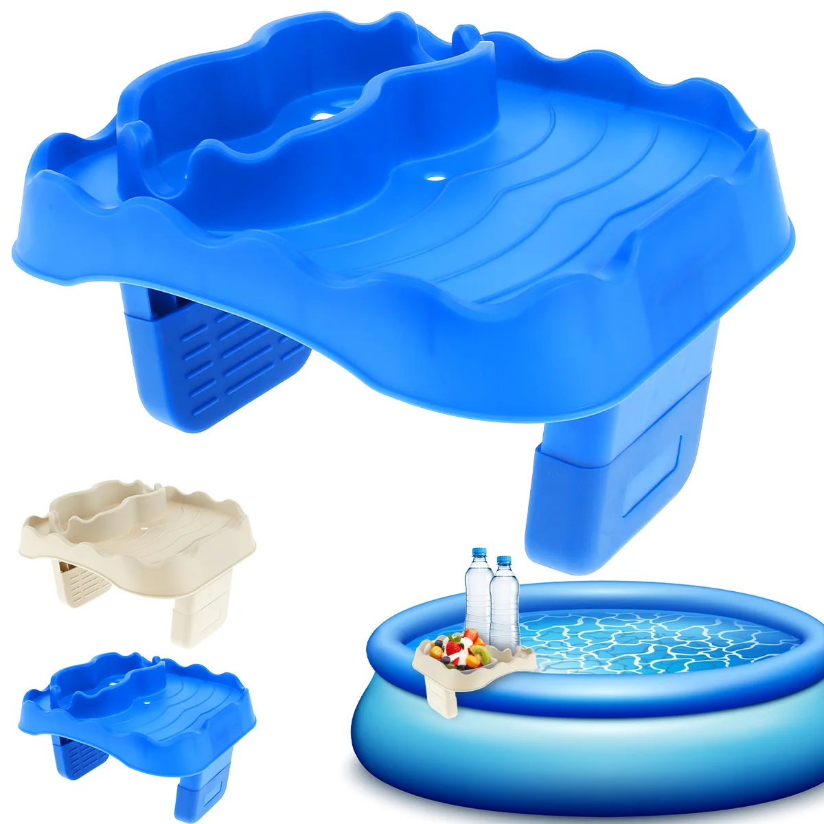 2 шт. поднос для бассейна надувной подстаканник напитков ванной боковой пива