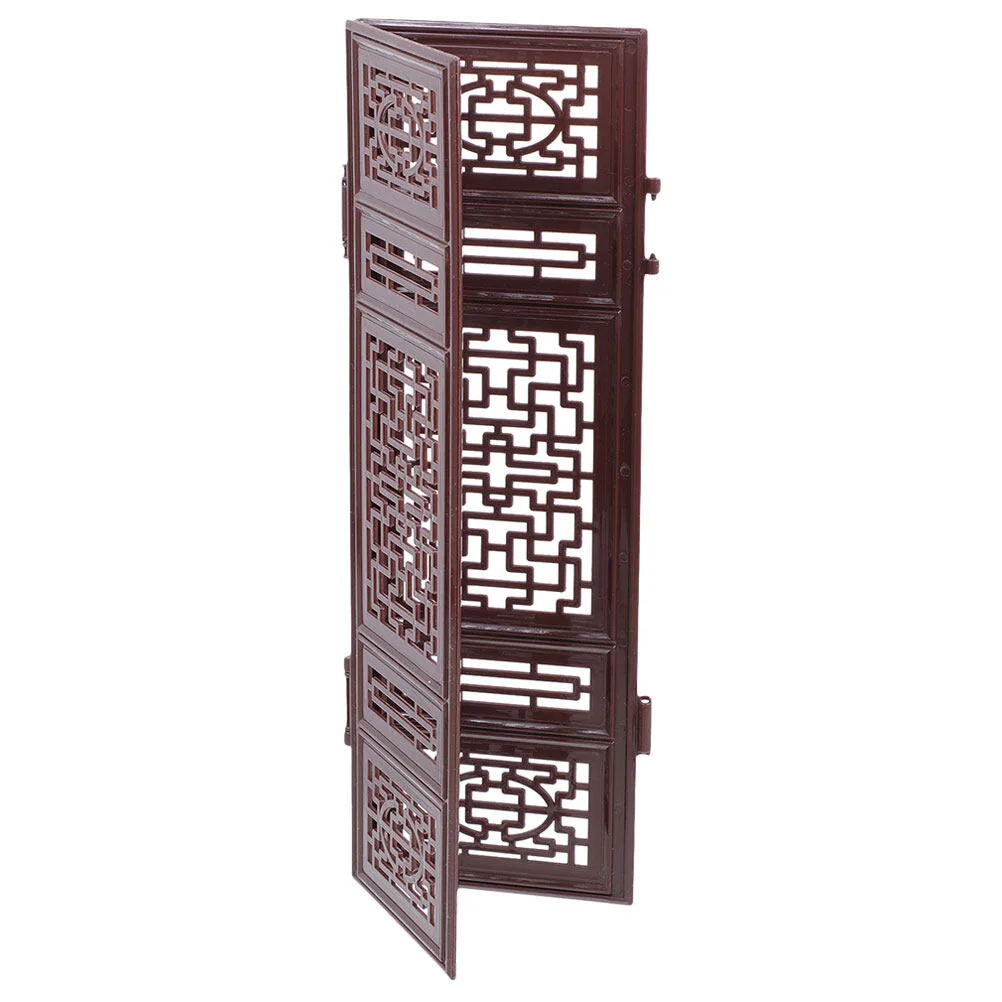 

Puppet Photography Props Screen Decor Desktop Funny Mini House Ornamental Model