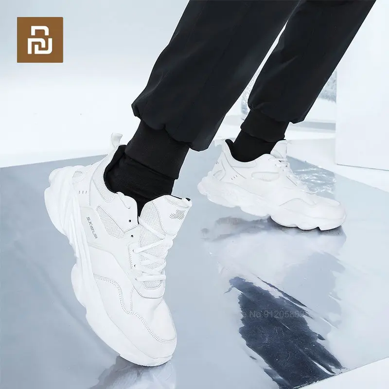 

Легкая теплая спортивная обувь Youpin SUPIELD Aerogel, устойчивая к холоду, для мужчин и женщин, маленькая белая обувь из воловьей кожи, старая обувь