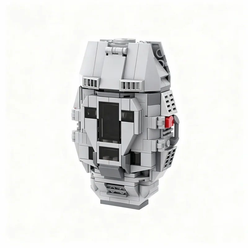 Фото Набор для сборки MOC Halo ODST Drop Pod, 281 деталь, коллекционный конструктор, развивающая игрушка-головоломка, подарок для конструкторов №1