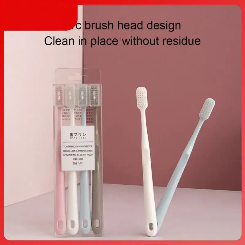 

Secure Anti Bleeding Toothbrushes Curved Brush Head Gingival Protection Oral Care Toothbrush Head Cleaning Toothbrushes Comfort