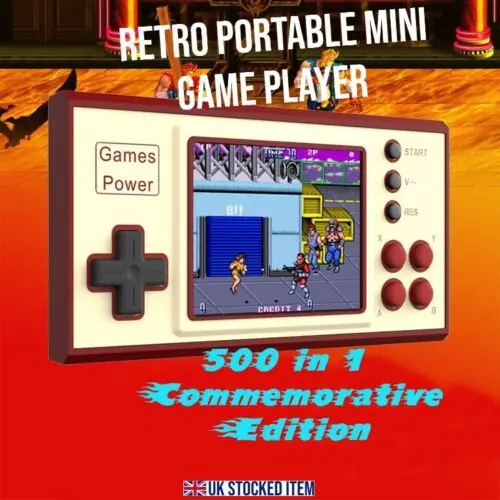 

Портативная мини-игровая консоль в ретро стиле для детей