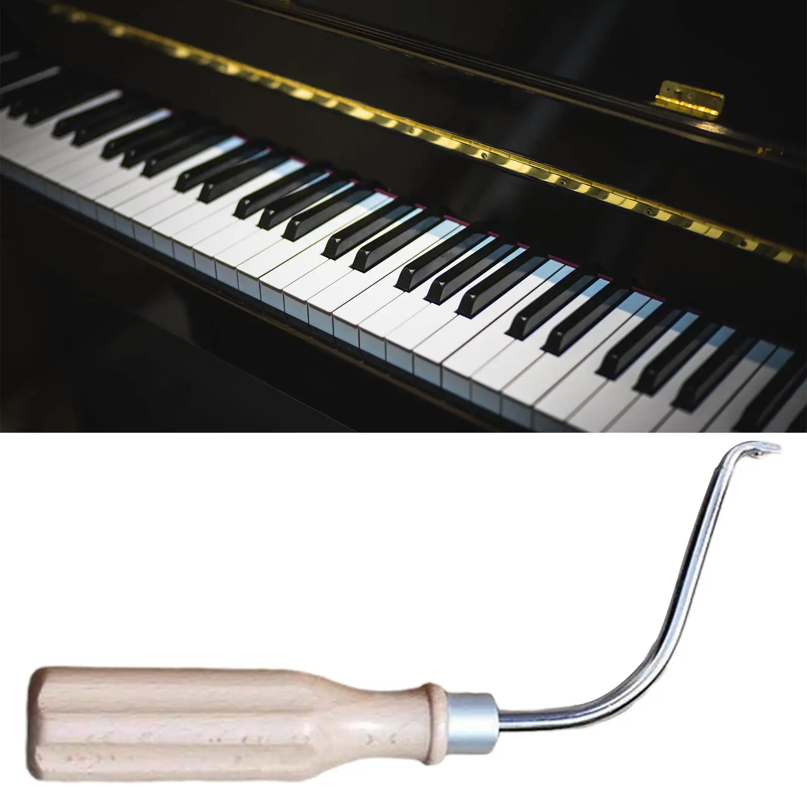 Рычаг настройки фортепиано гаечный ключ подвесной крючок для струны практичный