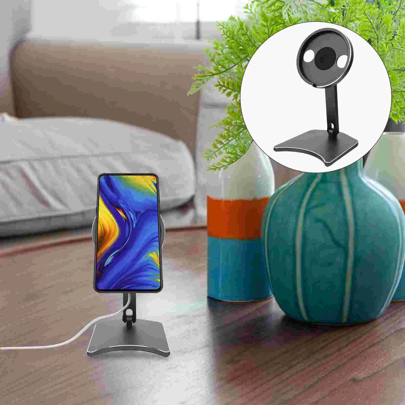 

1pc Wireless Bracket Lazy Stand Practical Desktop Holder