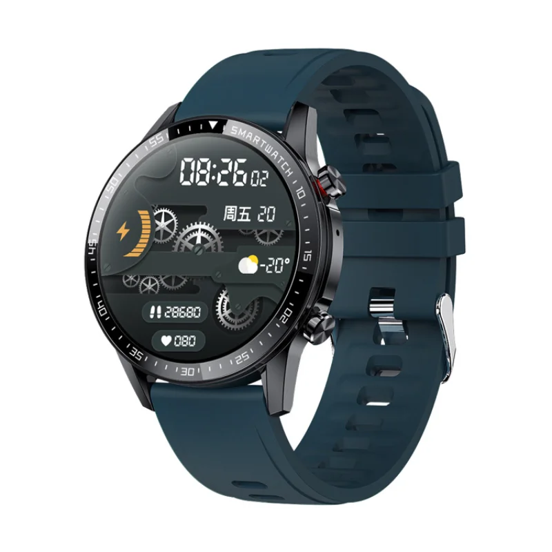 

New Smart Watch Men1.3" Full Touch Blood Pressure Heart Rate Health Bluetooth Call Pedometer Fitness Tracker Sport Watches