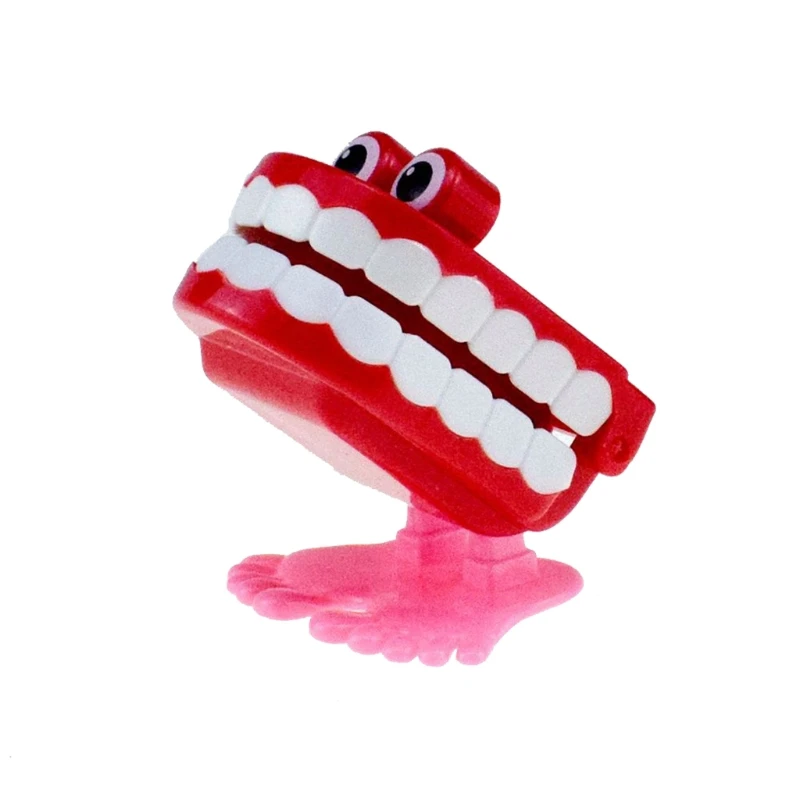 

Clockwork Jumping Denture Educational Mechanical Toys Halloween Prank Decoration