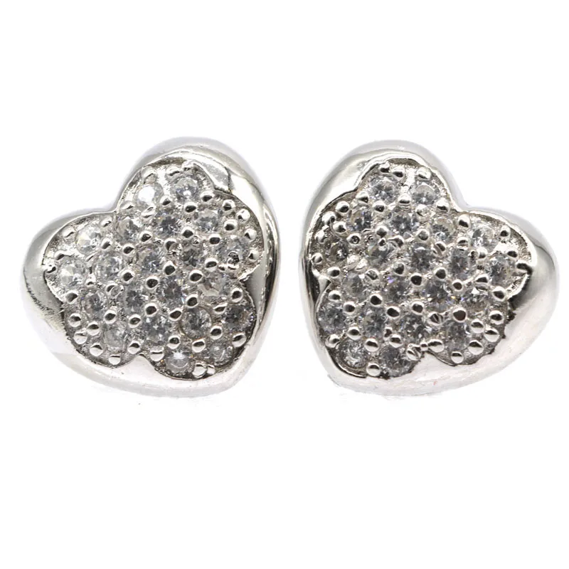 Купите 3 получите 1 бесплатно 16x9 мм 6 г настоящие серьги из твердого серебра 925