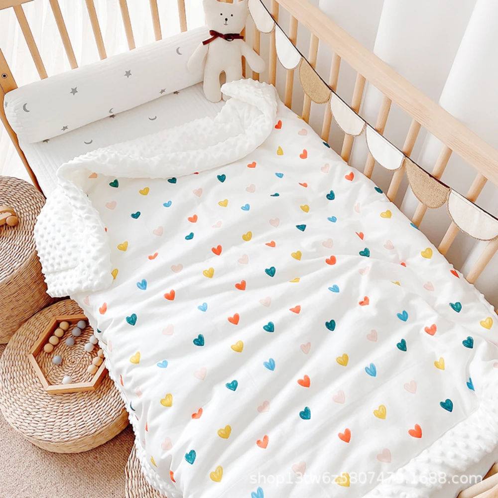 

Baby Quilt Cotton Spring Autumn Winter Baby Comfort by Newborn Children Air Conditioning by Kindergarten Four Seasons Universal