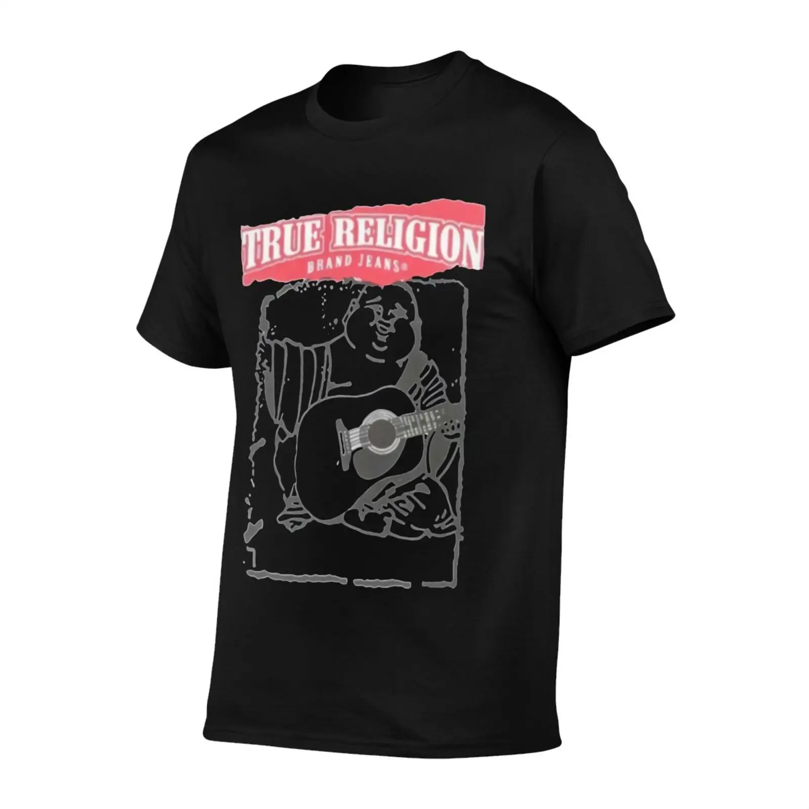 

True Religion Painted Buddha Crew Art T-Shirt Men Clothing T Shirt Women T-Shirt Blouse Funko Pop Men Clothing T Shirt For Men