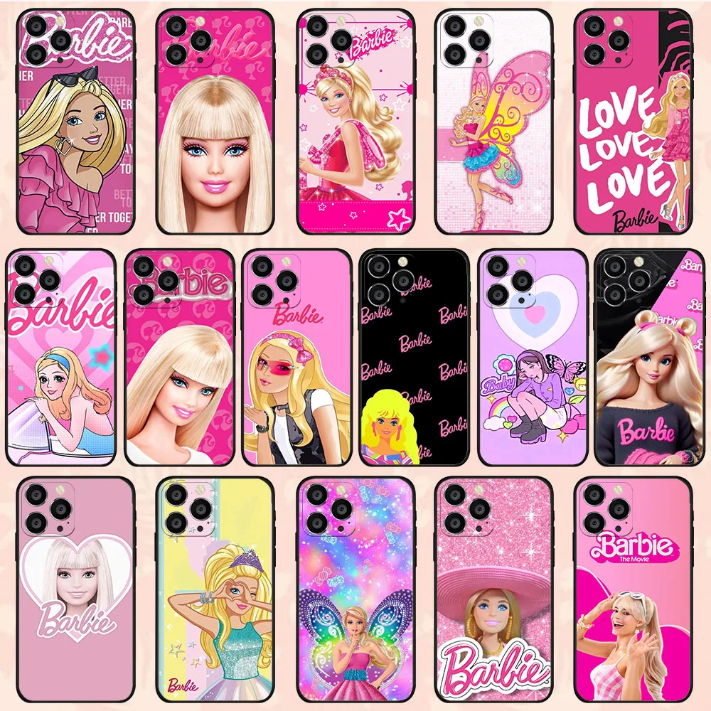 Чехол для телефона CK-5 Barbie Girl iPhone XR 6 6S 12 13 16 Mini Pro Max Plus