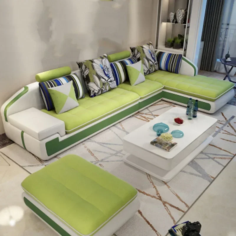 Скандинавский современный необычный диван черный Новое поступление двухместный