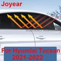 for hyundai tucson nx4 2021 2022 car magnetic side window sunshades shield mesh shade blind car window curtian accessories