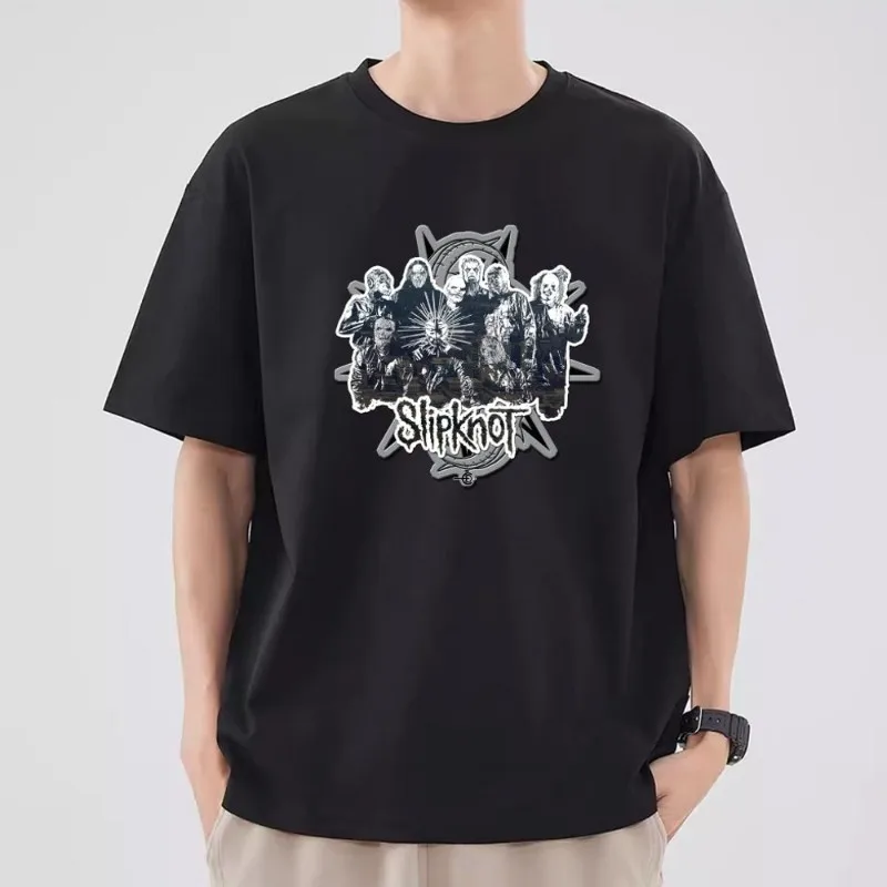 Мужская хлопковая футболка с коротким рукавом и воротником