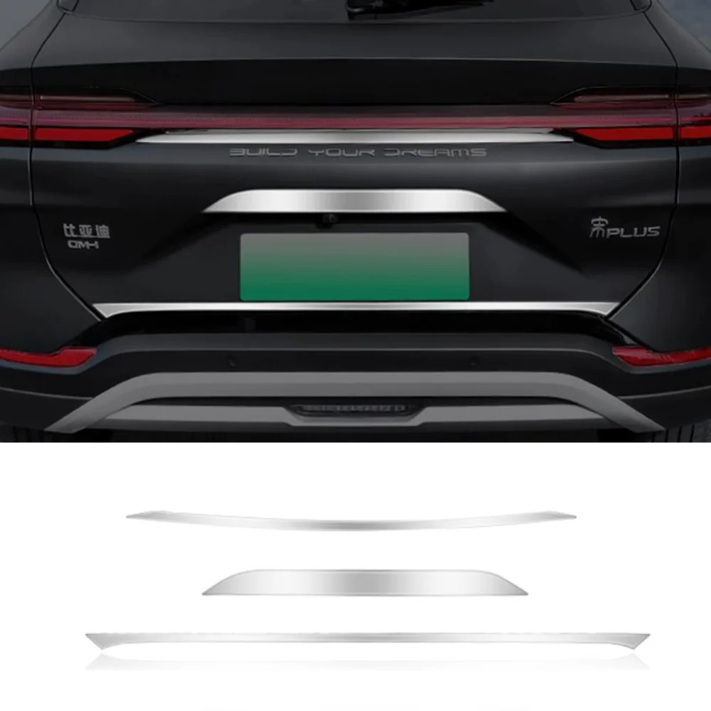 

Для BYD SEALION 6 EV BYD Seal U 2024 2025 из нержавеющей стали, внешняя полоса багажника, украшение для задней двери автомобиля, аксессуары для стайлинга