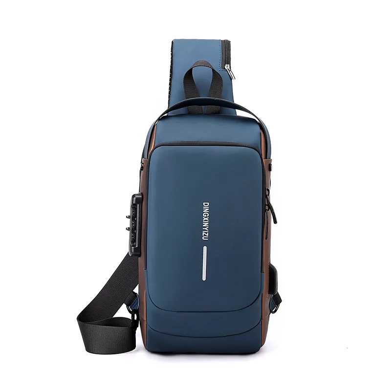 

Messenger Waterproof Chest Short Pack Men's Travel Anti-theft Party Bag Crossbody Bag Bags Multifunction Sling Shoulder