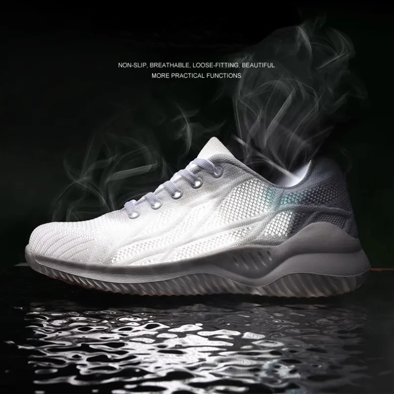 Women Sneakers Mesh Breathable Running Walking Lightweight Shoes Fitness Outdoor Sport Comfortable Fashion Casual White Shoes