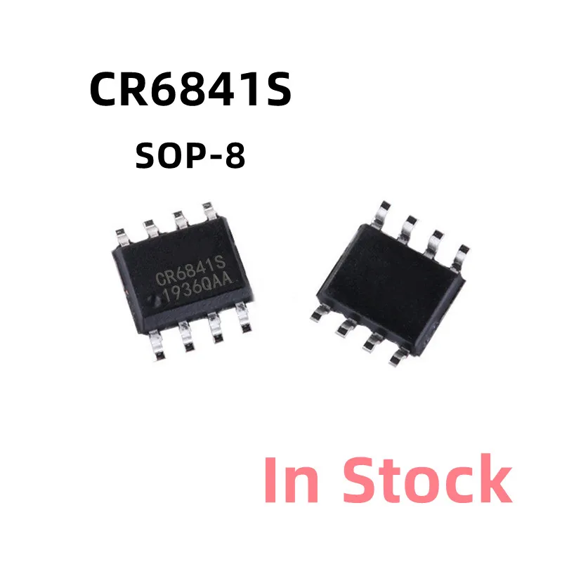 10 шт./лот CR6841S CR6841 SOP-8 офлайн-коммутация чип управления питанием IC в наличии