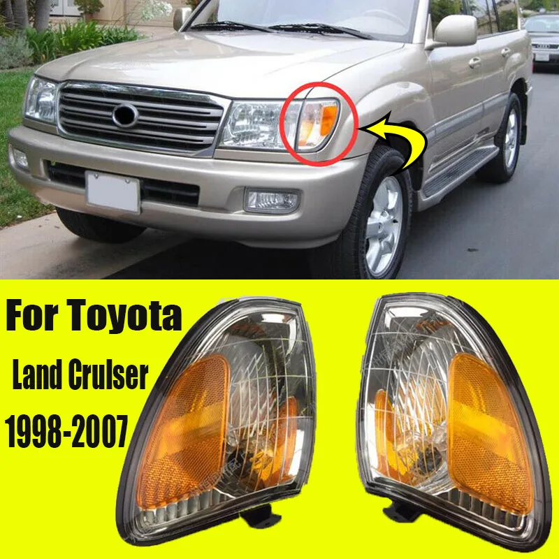 

Для Toyota Lexus LC100 1998-2007 2 шт. автомобильный передний бампер поворотники угловая лампа