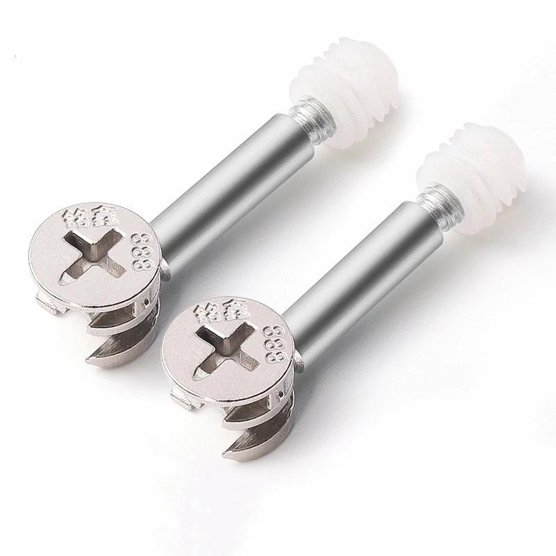 50 шт./лот 32/35/40 мм соединитель для мебели шкафа утолщенный 3 в 1 эксцентриковый