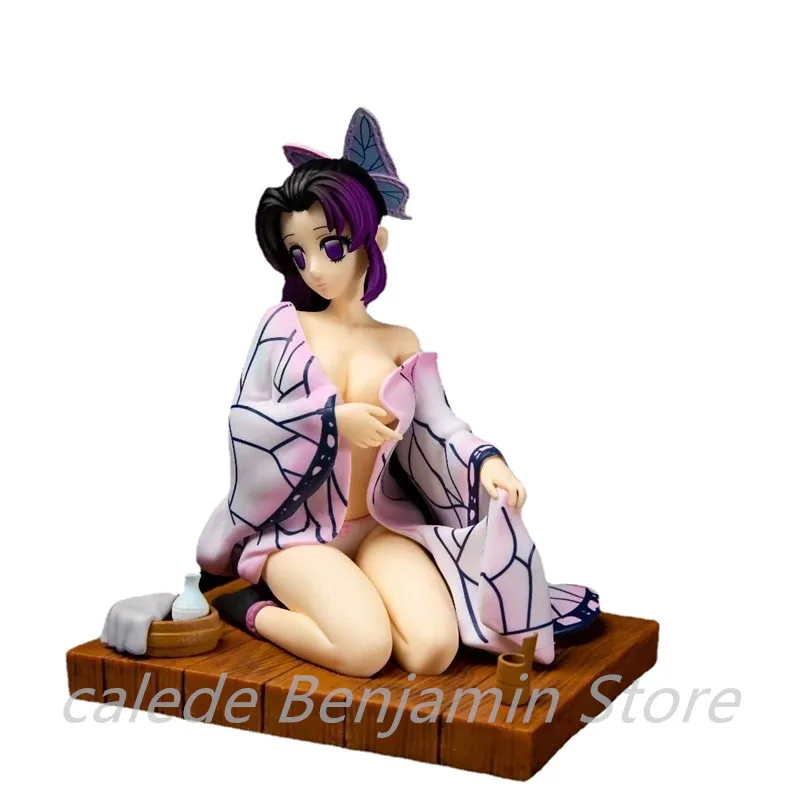 

17cm Agatsuma Kochou Shinobu Demon Slayer Kimetsu No Yaiba PVC Action Figure Toy Anime GK Statue Collectible Model Doll Gifts