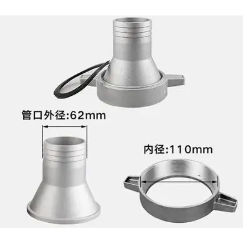 Соединительный фланец выхода воды из алюминия 4 дюйма преобразует в Редуктор 3 2 5