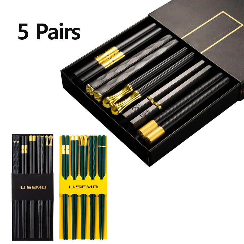 

Набор китайских палочек для еды, 5 пар