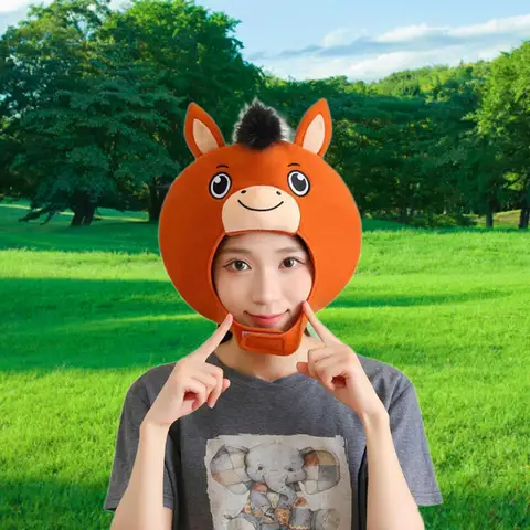 Phenovo плюшевая шляпа с изображением лошади