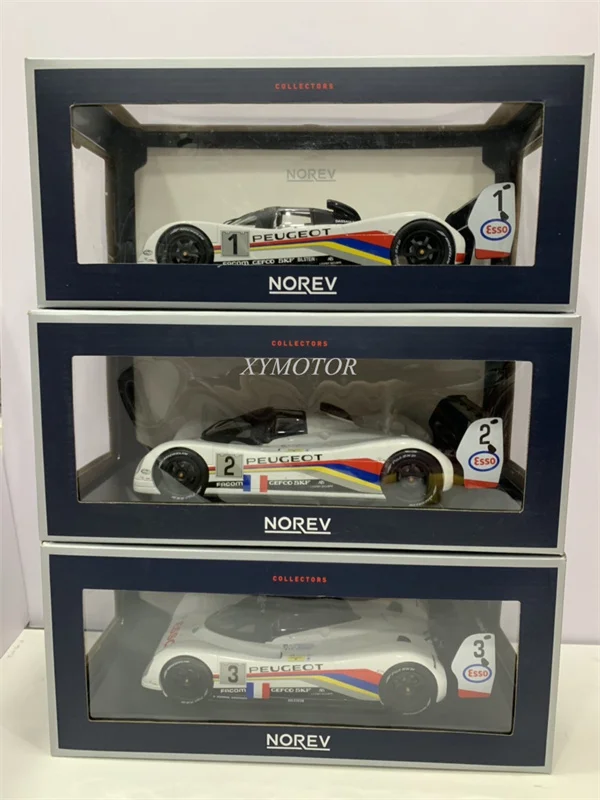 

Norev 1/18 For Peugeot 905 Le Mans Champion racing car Diecast Model Car Toys Hobby Gifts Collection Display Ornaments