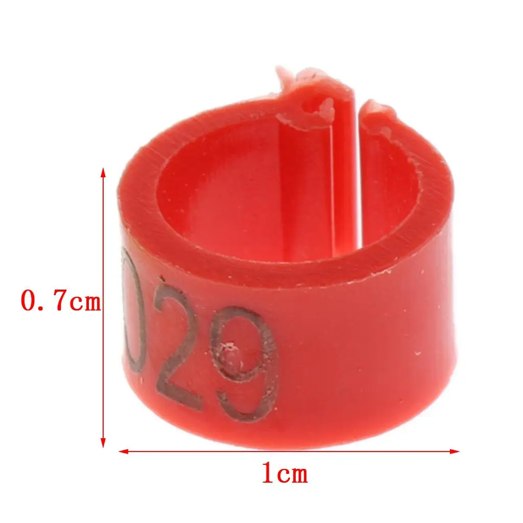 50 шт. Радиочастотное кольцо для ног с электронными бирками