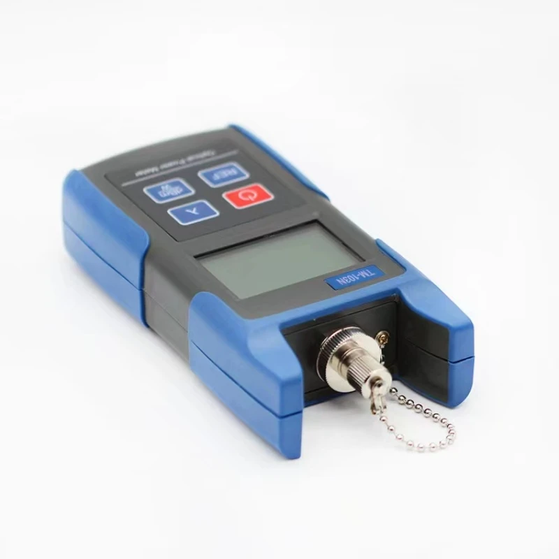 Free shipping TM103N Mini Optical Power Meter With FC SC connector 6 calibrated wavelength High Sensitivity Optical Loss Tester