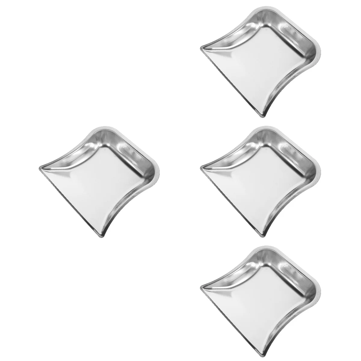 

4x Practical Sturdy Portable Litter Dustpan Office Dustpan Novel Cleaning Practical Dustpan for Home Cleaning Kitchen