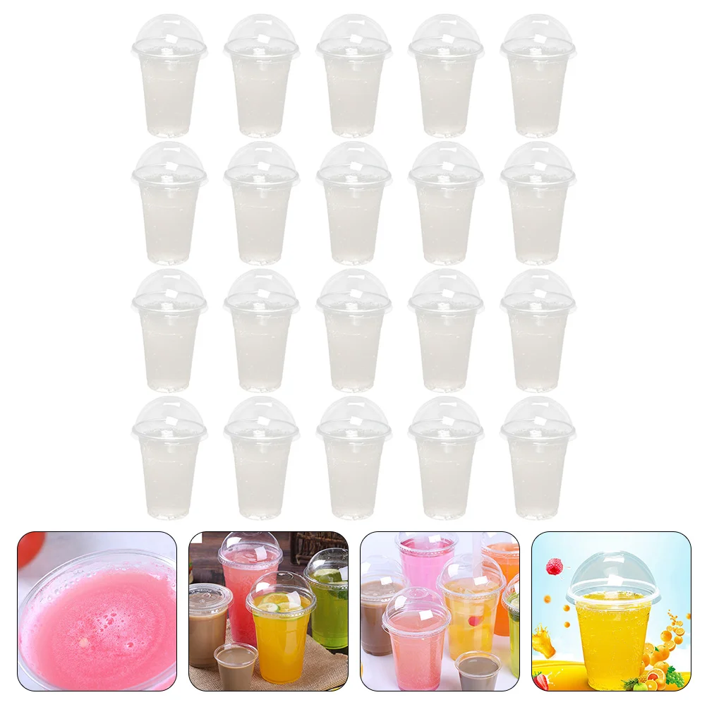 

Cups Bottle Cup Fruit Tea Coffee Clear Lid Lids Bubble Cold Dessert Drink Beverage Dome Drinking Smoothie Drinks Ice Party Empty